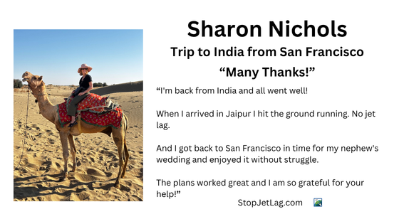 Sharon Nichols in India